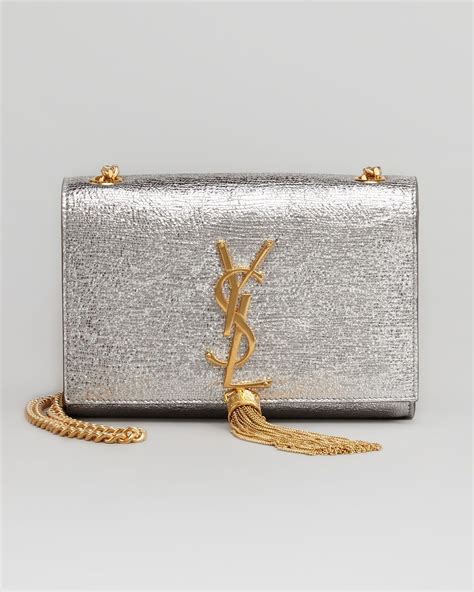 ysl clutch silver tassel|ysl handbag clutch.